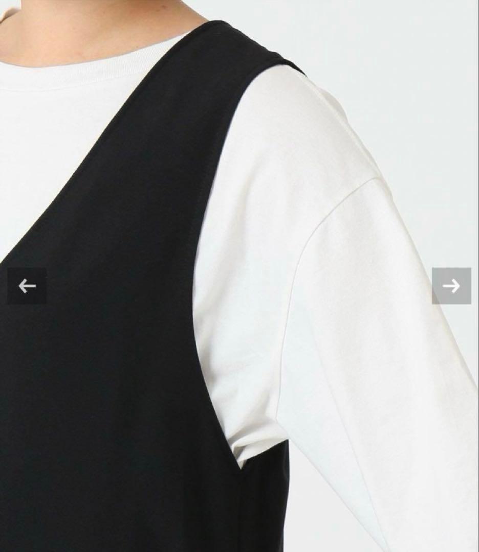 ジャーナルスタンダード☆シックトロVネックワンピース