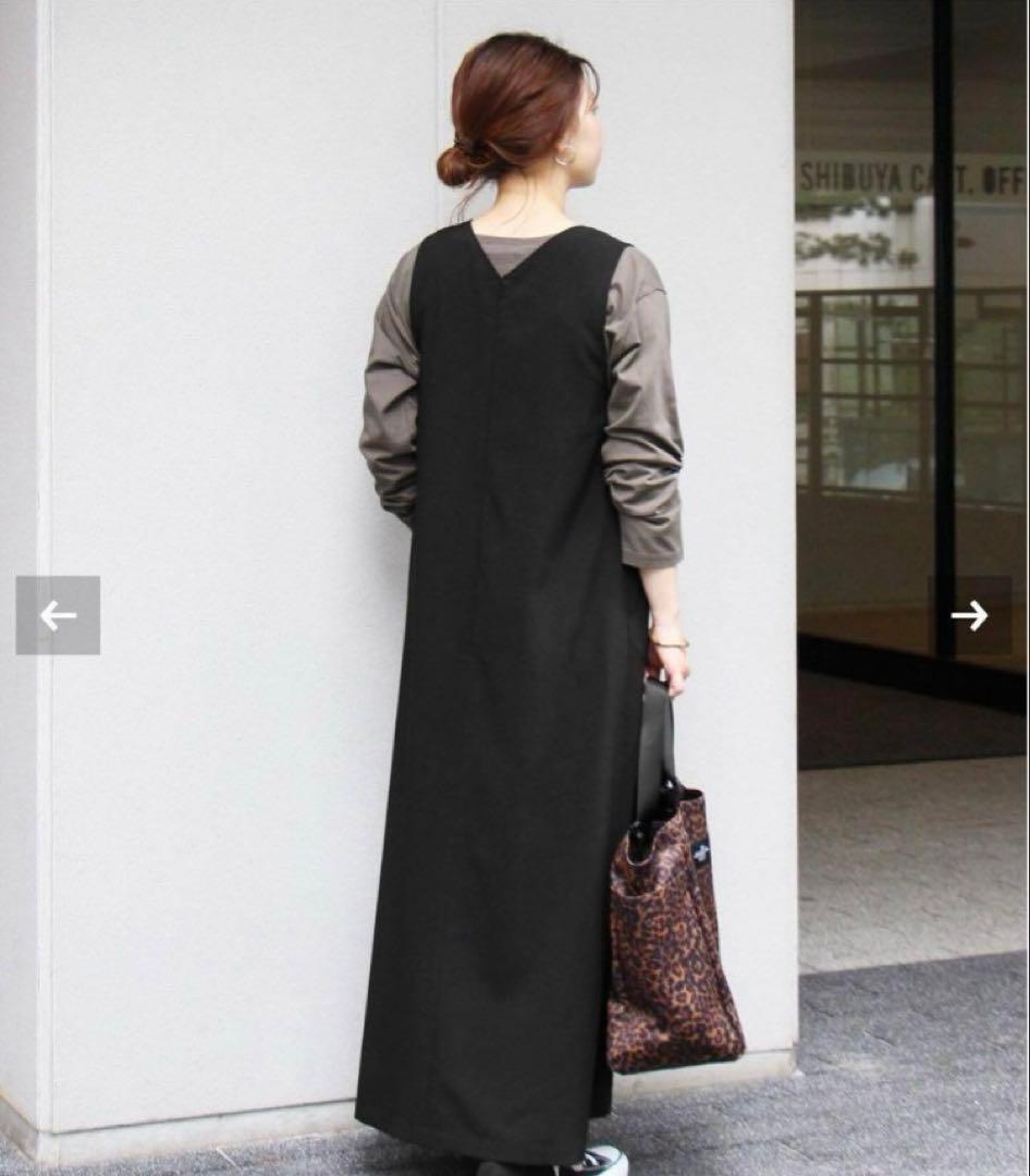 ジャーナルスタンダード☆シックトロVネックワンピース