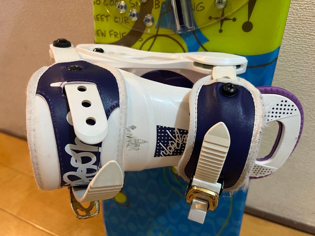 Zuma スノーボード 108 バインディング付き　キッズ　子供用　２点セット