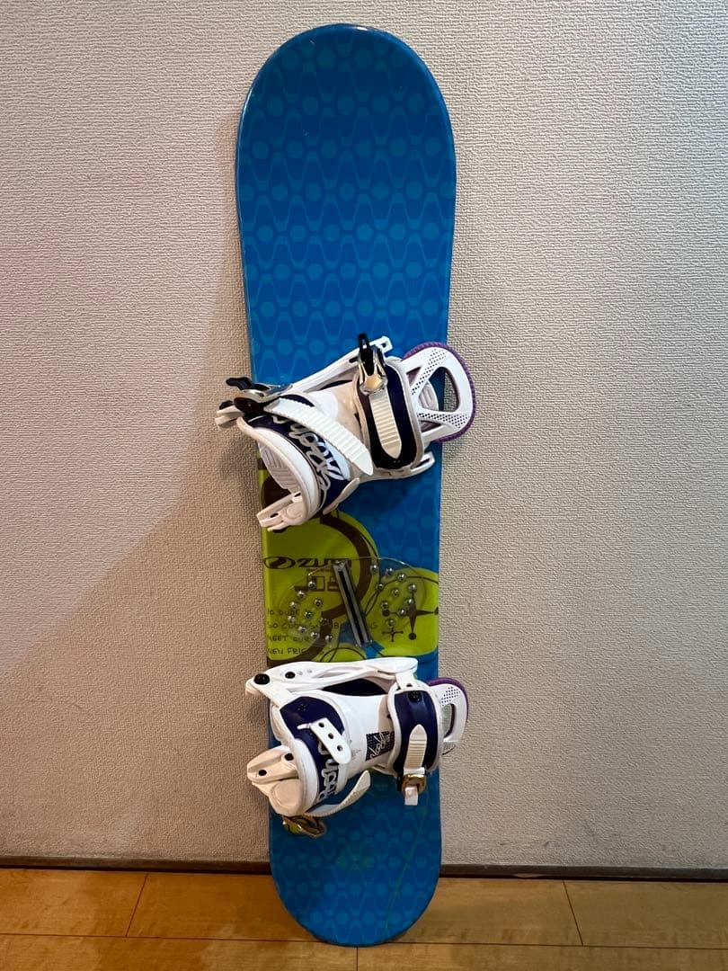Zuma スノーボード 108 バインディング付き　キッズ　子供用　２点セット