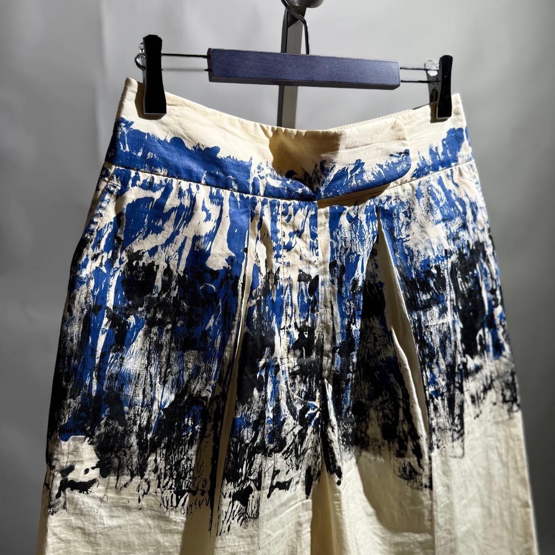 パンツ BOTTEGA VENETA ACTIONPAINTING SHORTS 38