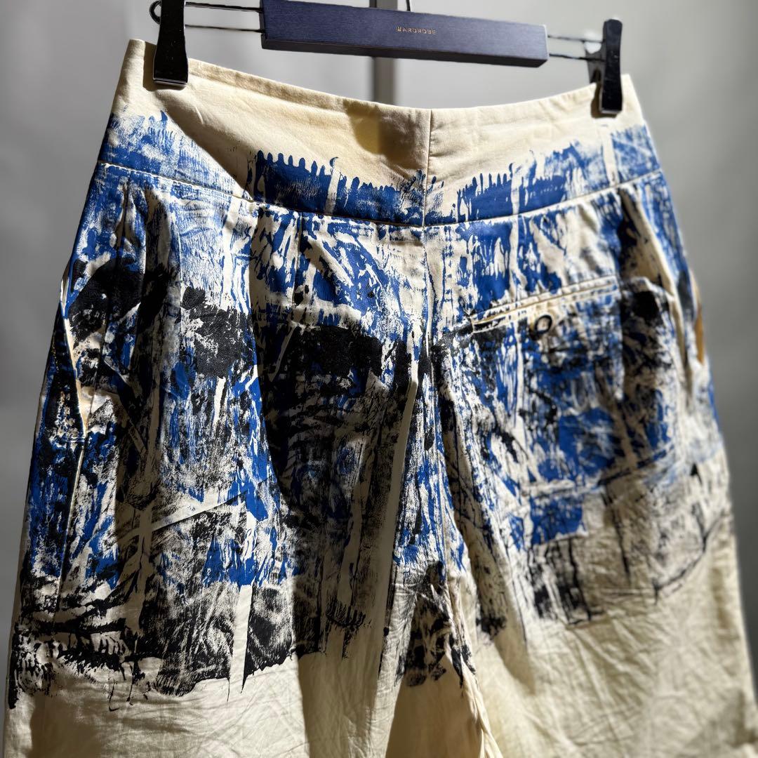 パンツ BOTTEGA VENETA ACTIONPAINTING SHORTS 38