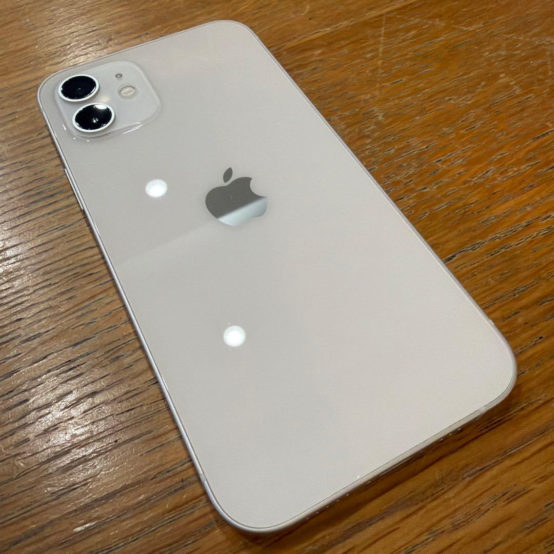 値下げ　iPhone12 128GB ホワイト