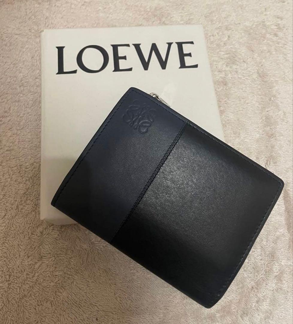 LOEWEメンズ 財布 2つ折り