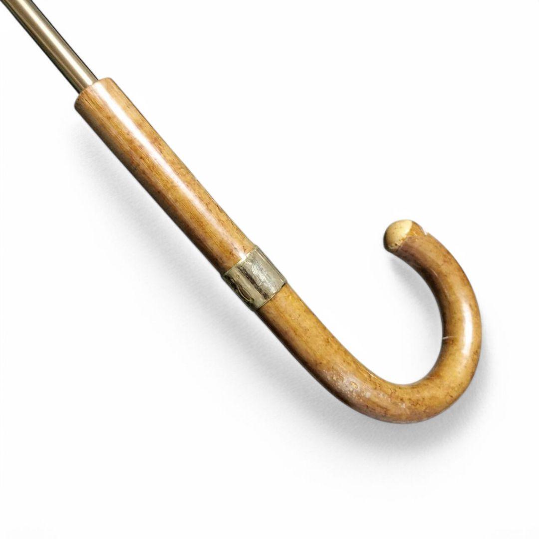 美品　CELINE　セリーヌ　傘　長傘　マカダム　総柄　トリオンフ　ロゴプレート