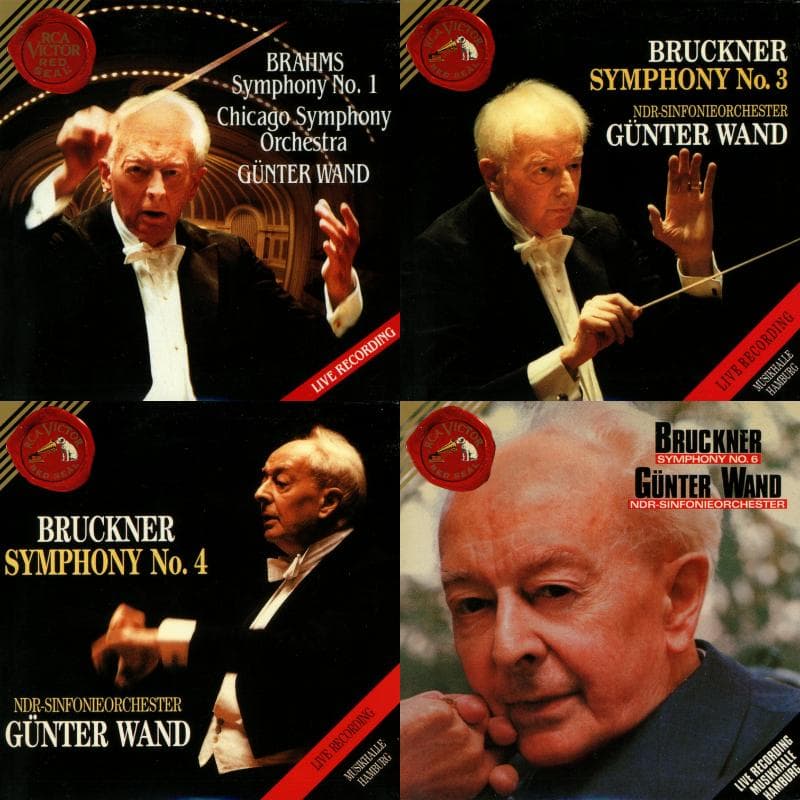 ギュンター・ヴァント・ライヴ (ブルックナー、ブラームス、ベートヴェンほか)