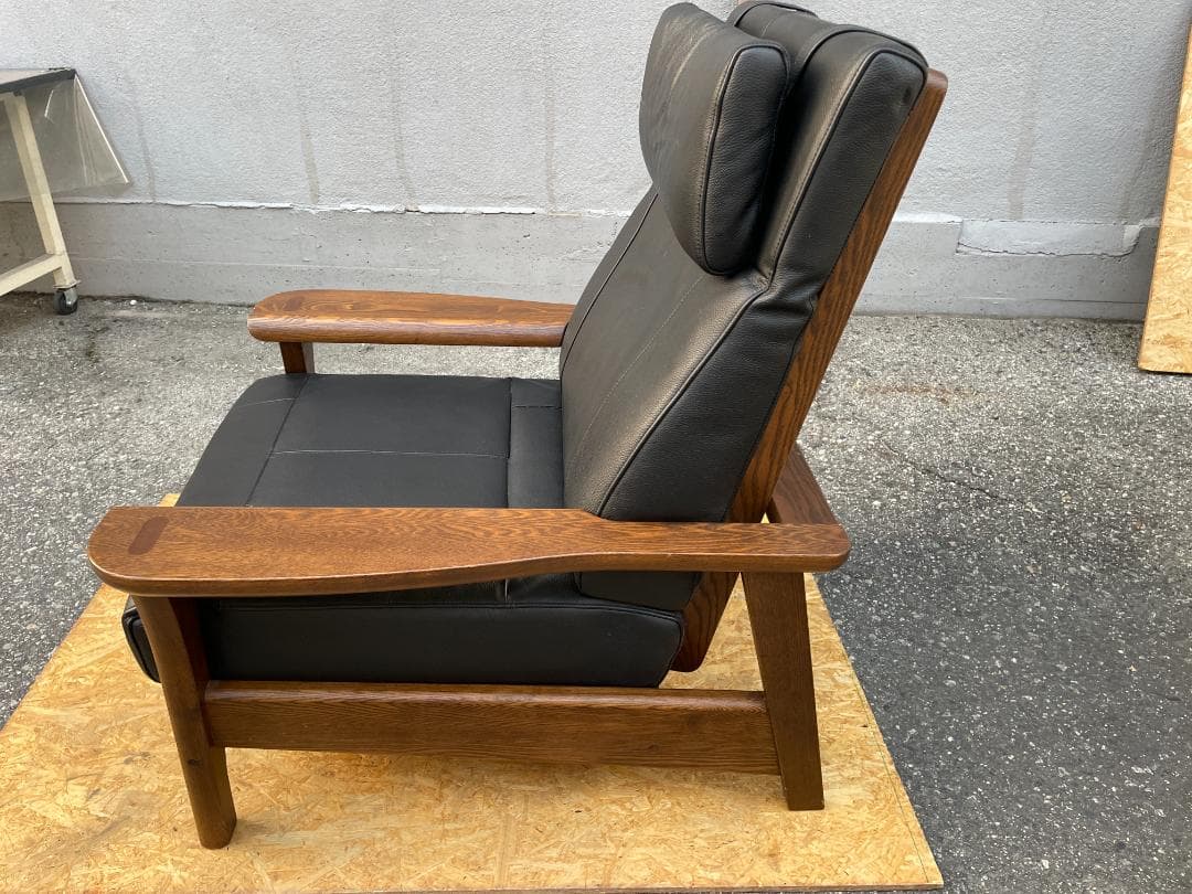 ★ 高級 家具 リクライニング アームチェア 一人掛け ソファ ①