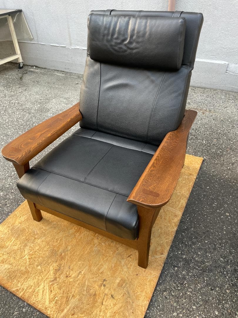 ★ 高級 家具 リクライニング アームチェア 一人掛け ソファ ①