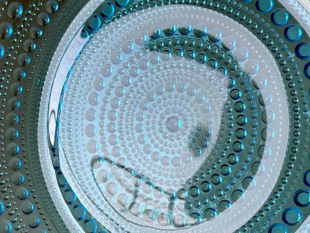 nuutajarvi Kastehelmi(ブルー)プレート(31cm)