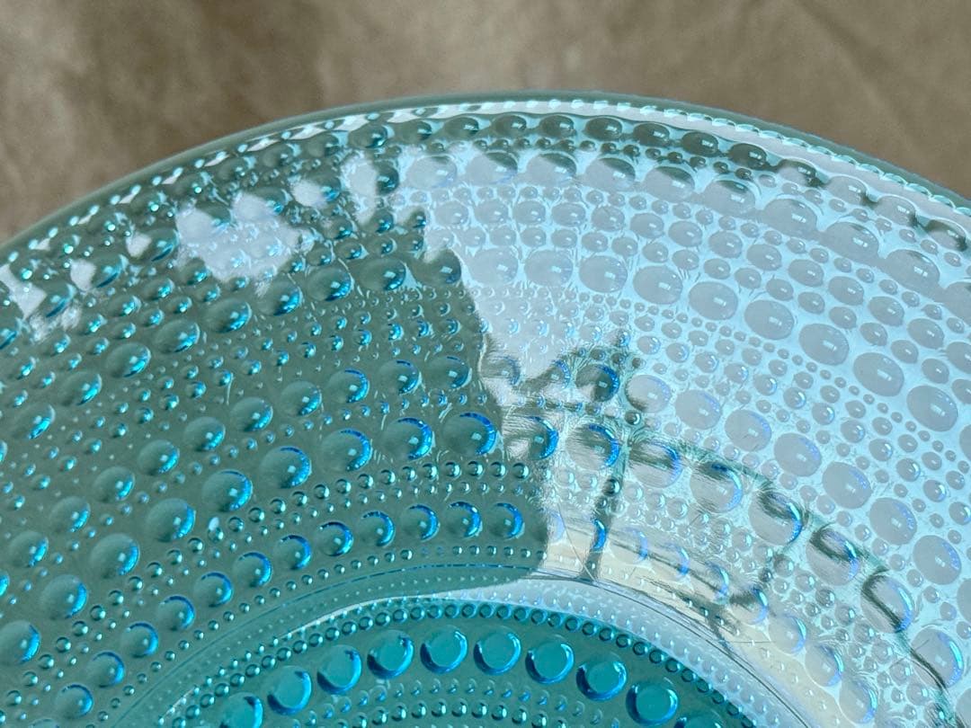 nuutajarvi Kastehelmi(ブルー)プレート(31cm)