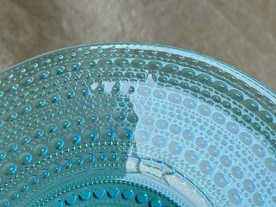 nuutajarvi Kastehelmi(ブルー)プレート(31cm)