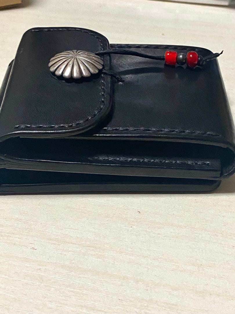 廃盤ARIZONA FREEDOM 黒 レザー 二つ折りウォレット