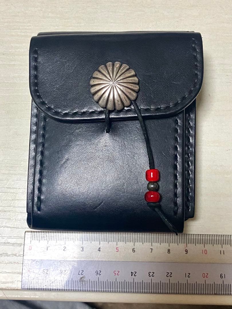 廃盤ARIZONA FREEDOM 黒 レザー 二つ折りウォレット