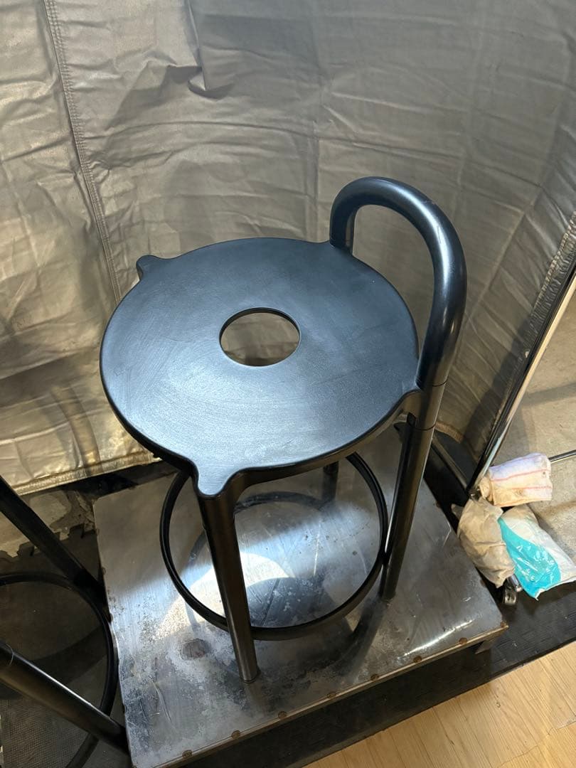 ①希少Kartell カルテル カウンターチェア　80'90s ?イタリア　円形