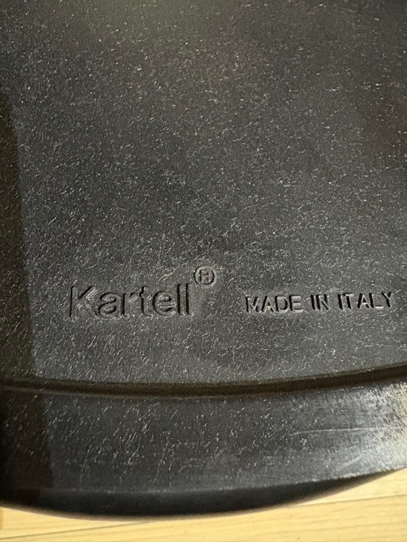 ①希少Kartell カルテル カウンターチェア　80'90s ?イタリア　円形