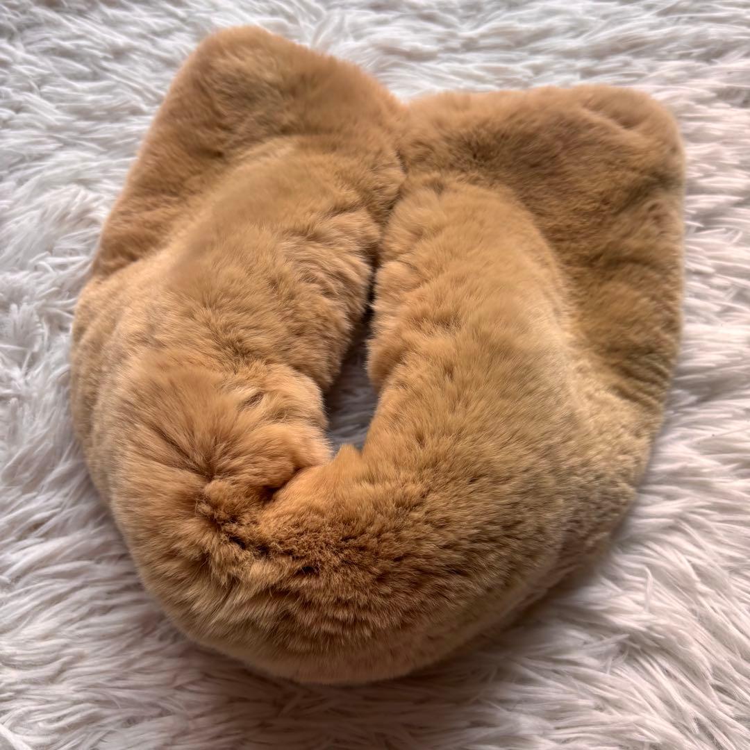 極美品　バーバリーロンドン　カシミヤ　ウール　ファー　コート　2way