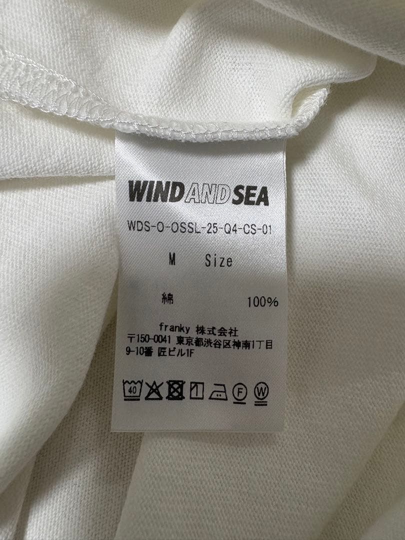WIND AND SEA ウィンダンシー small sea logo tee