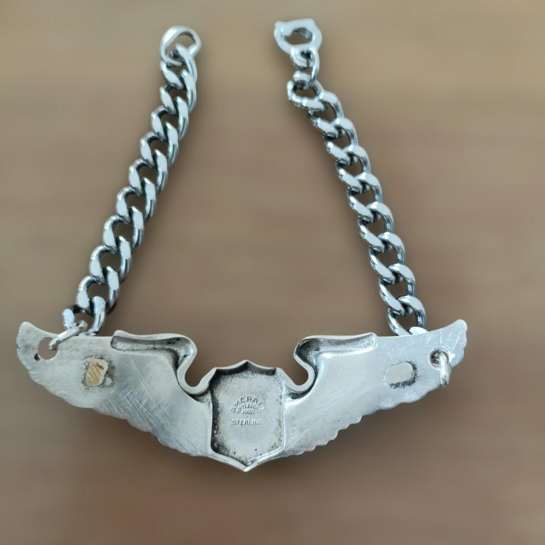 ww2期 パイロットウィングバッチ　ブレスレット