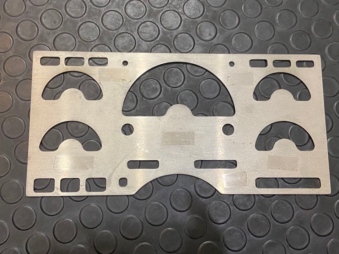 シボレー　サバーバン　C1500 メーターパネル　ビレット クローム　パネル