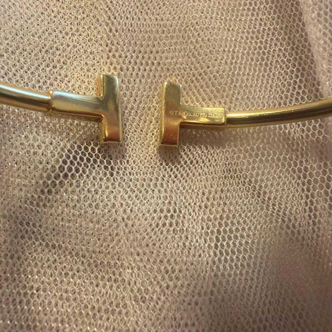 最終価格！ティファニーT ダイヤバングル