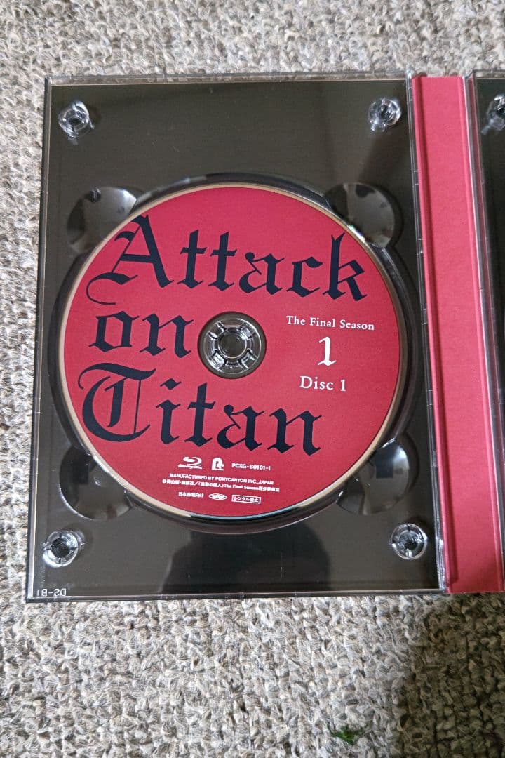 進撃の巨人 Blu-ray The Final Season 1　台本