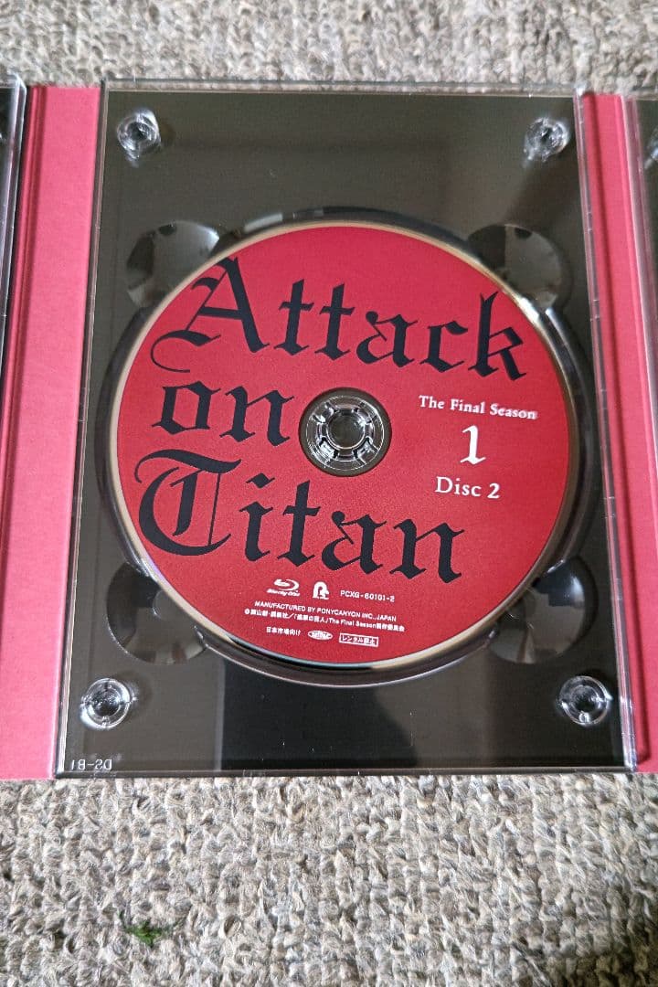 進撃の巨人 Blu-ray The Final Season 1　台本