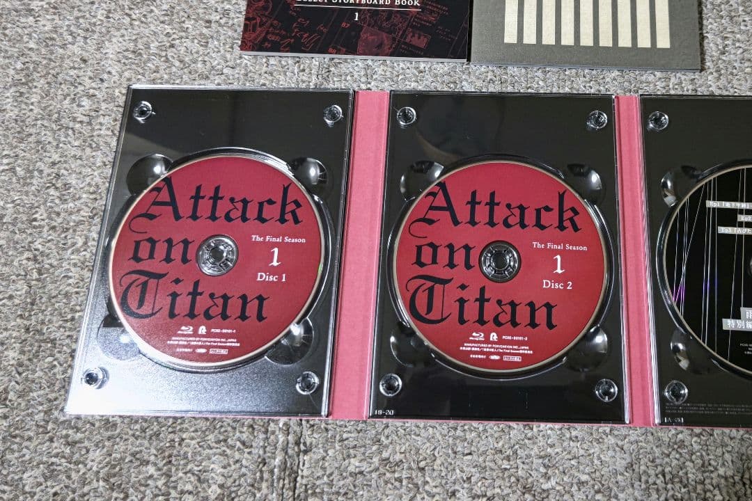 進撃の巨人 Blu-ray The Final Season 1　台本