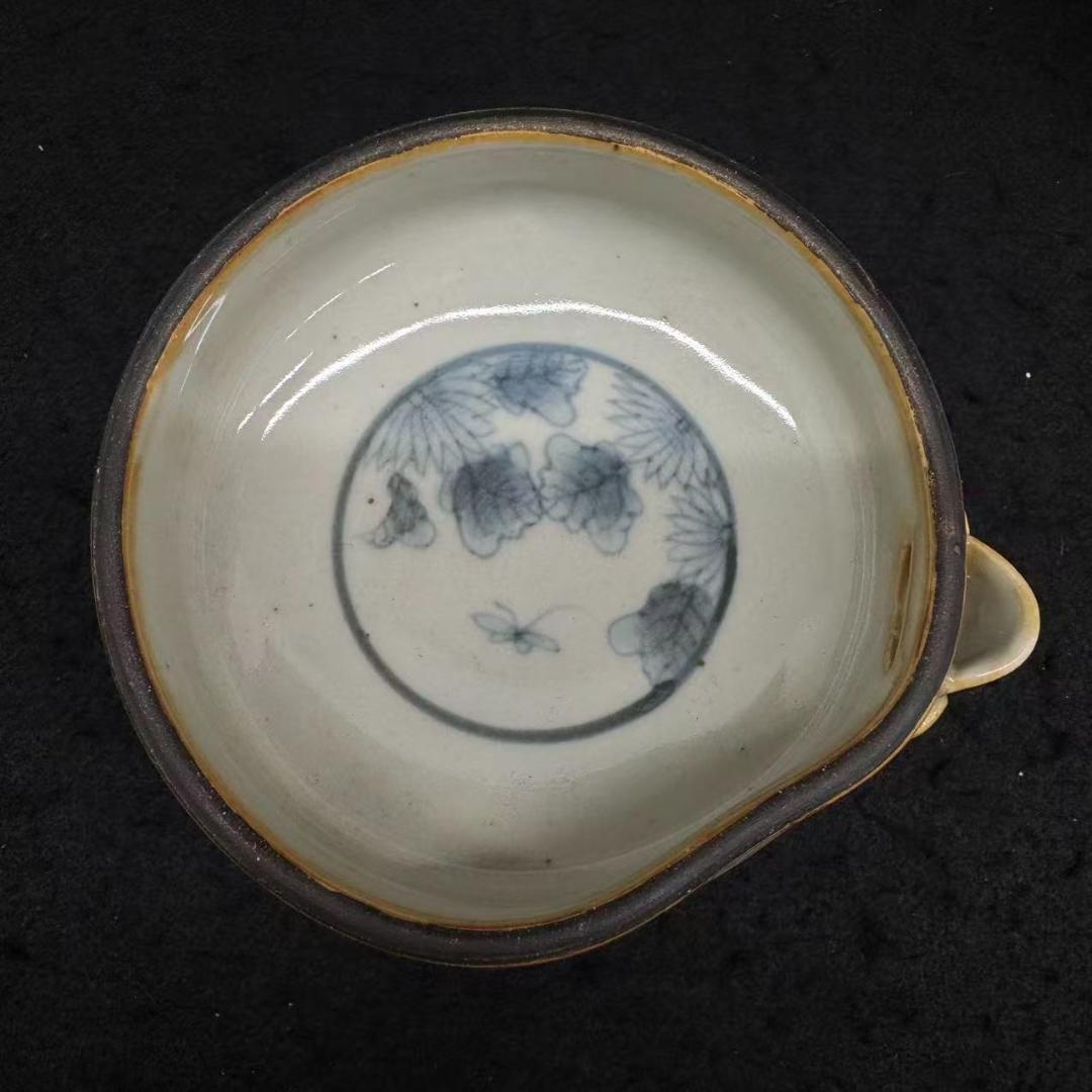 有田焼 佐藤走波 染錦 菊絵 小鉢　5客