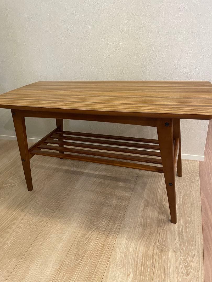 カリモク　リビングテーブル　小