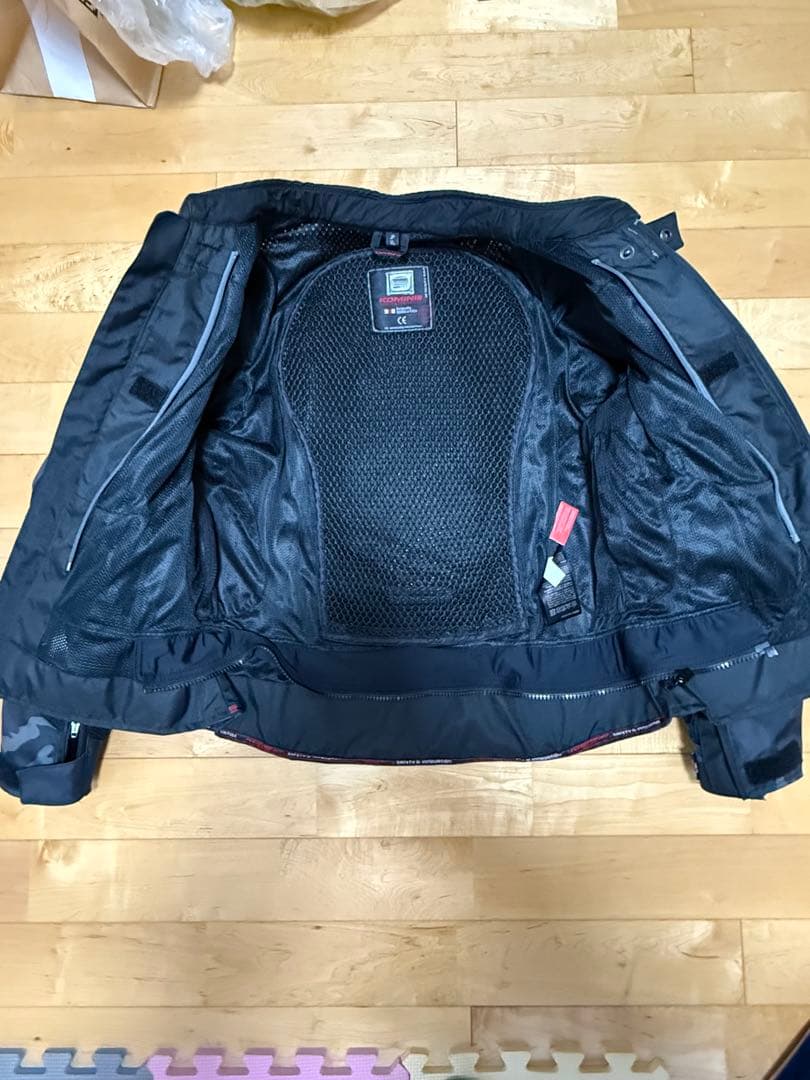 コミネ　リフレクトメッシュジャケット&ウォームジャケット&CE2プロテクター