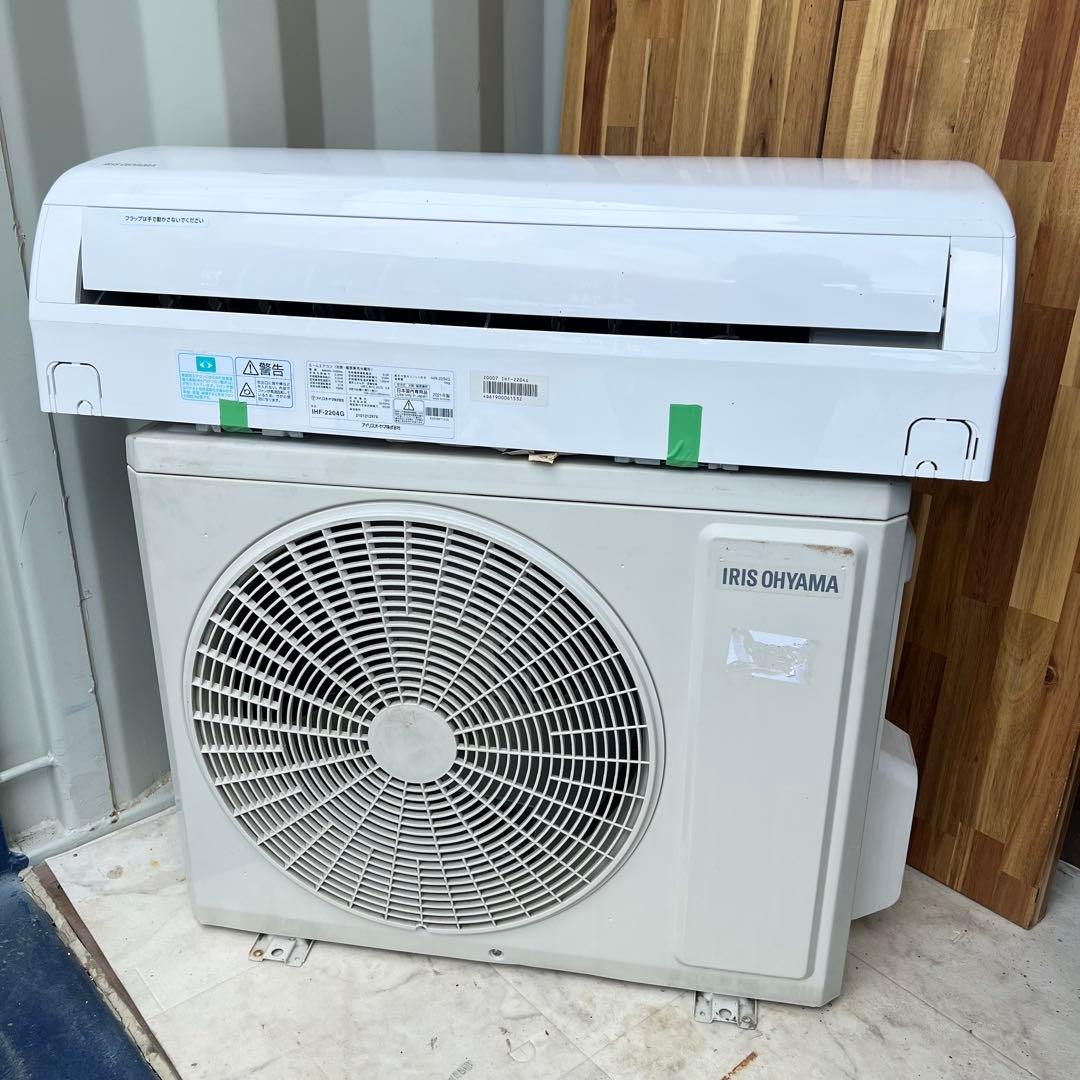 バ*ョ様 ジャンク品 アイリスオーヤマ ルームエアコン IRR-2204F 6畳