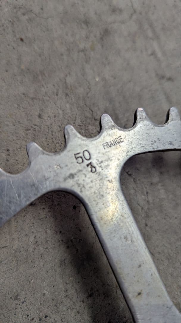 レア ヴィンテージ TA トラック ピスト クランクセット