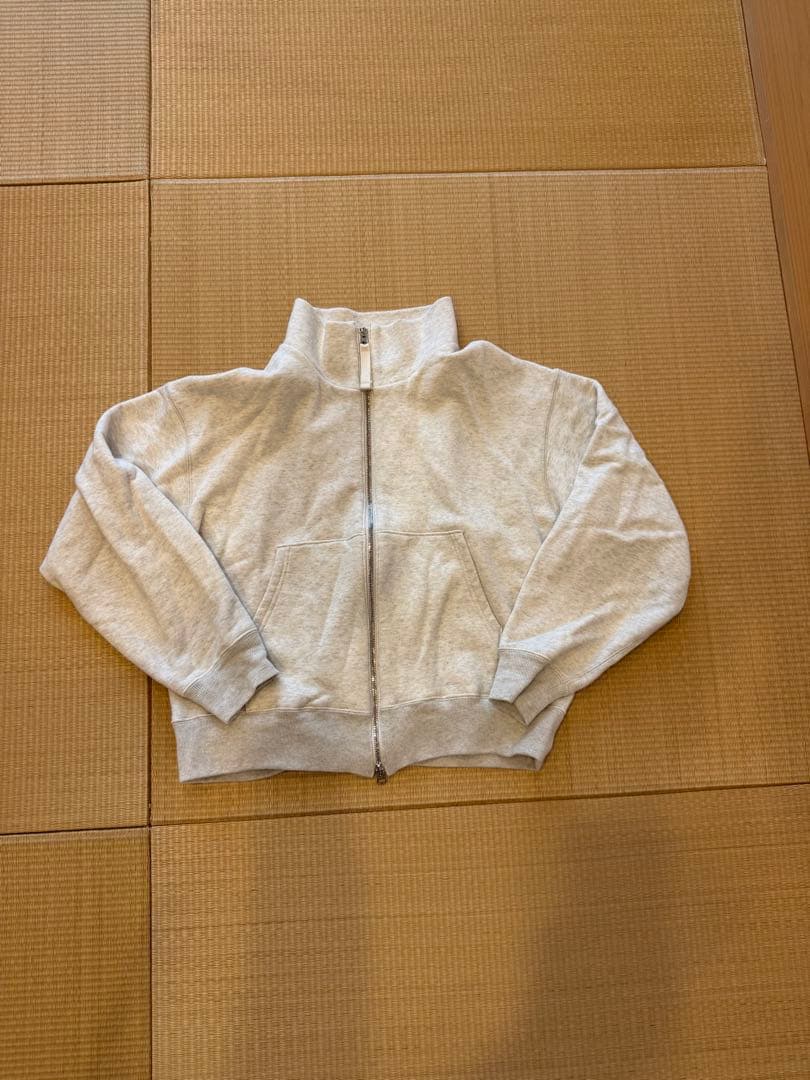 かぐれ　コットンスウェットスタンドジップ