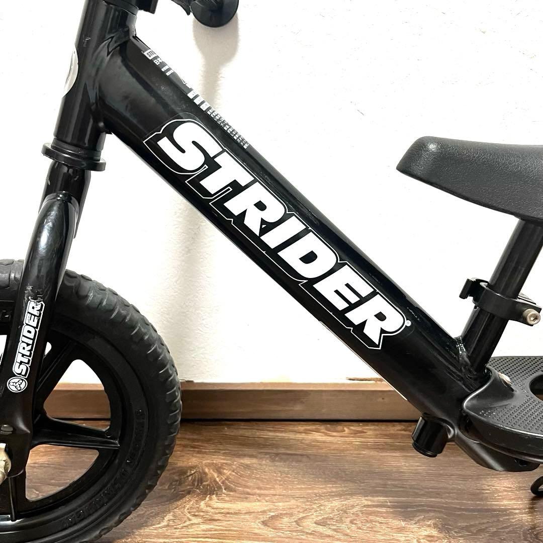 ひーちゃん　ストライダー スポーツ ブラック 12インチ 付属品多数