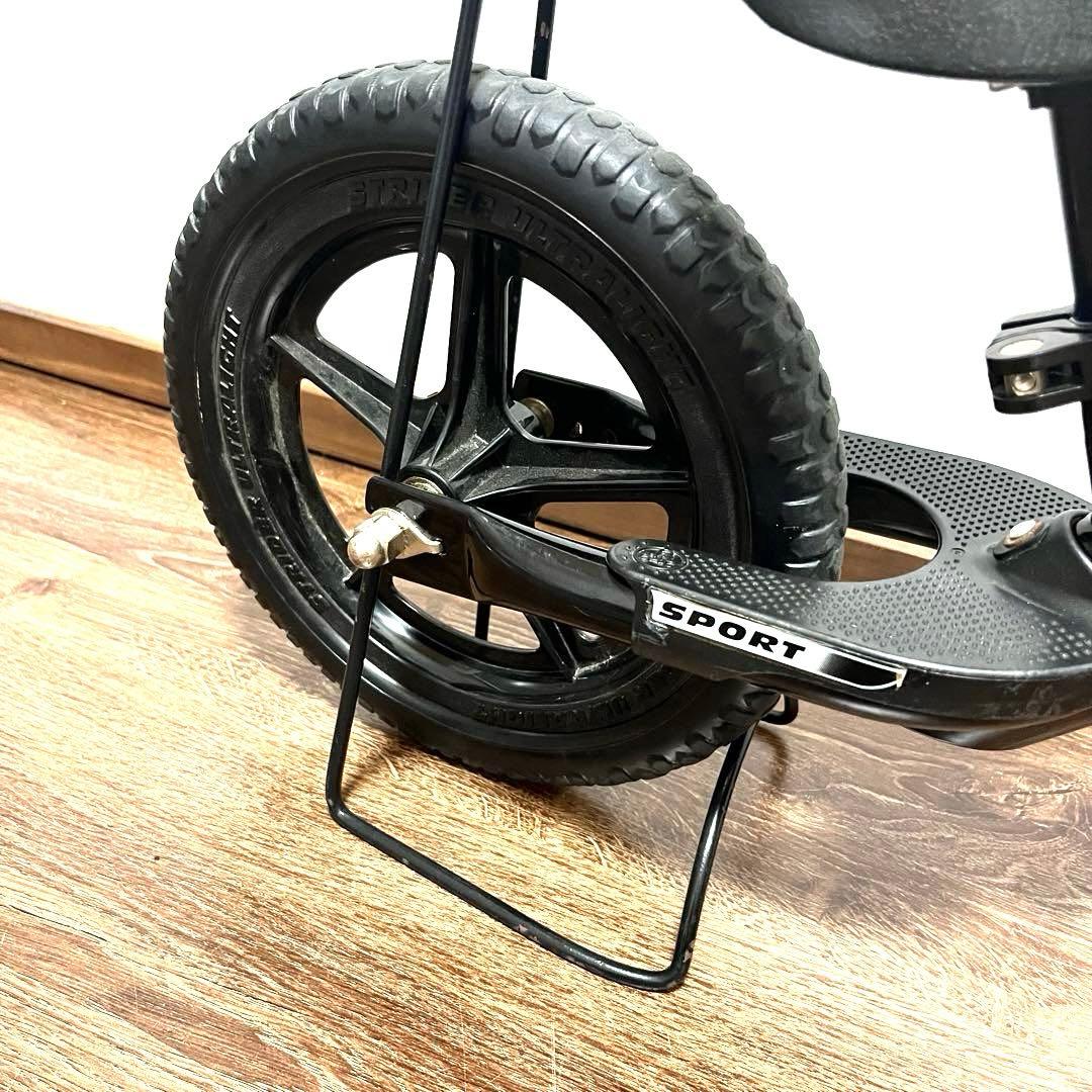 ひーちゃん　ストライダー スポーツ ブラック 12インチ 付属品多数