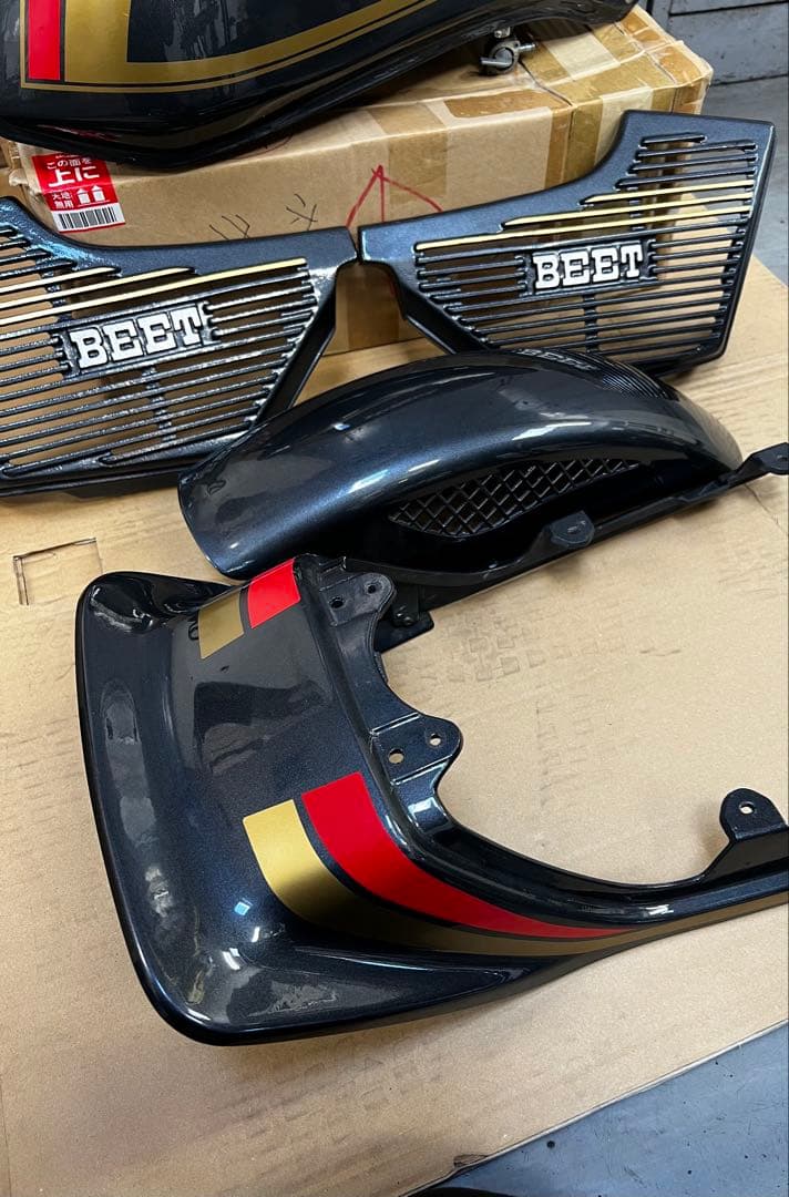 外装一式 CB250N CB400N スーパーホーク 美品 アルフィン セット