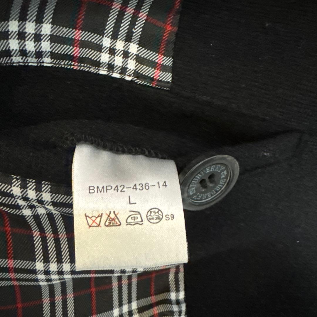 Burberry ブラックレーベルピーコート 黒