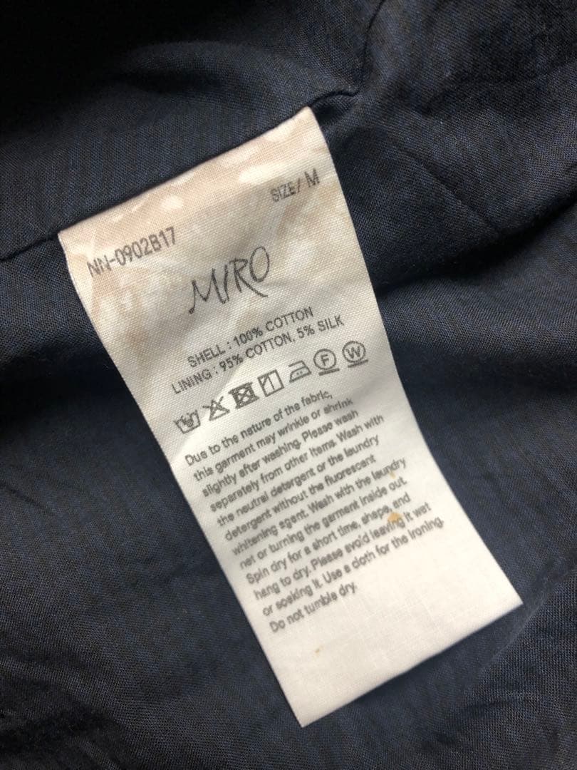 グリーンチNICENESS MIRO ミロ ローバーブレザー5B