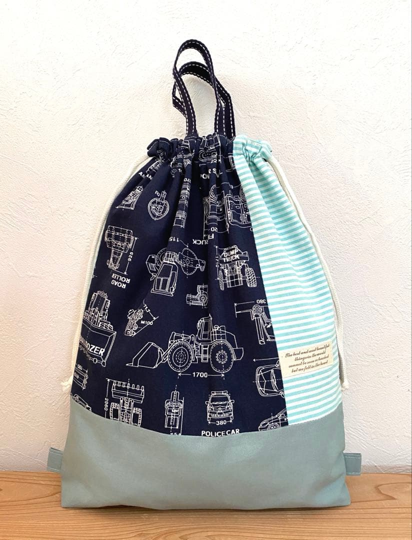 リクエスト品　ハンドメイド　入園入学準備　8点セット　デザインスケッチ