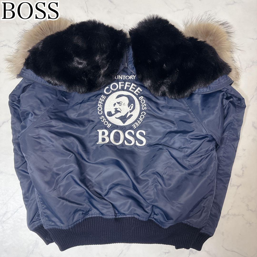 SUNTORY BOSSジャン N-2Bフライトジャケット サイズＬ ボスジャン