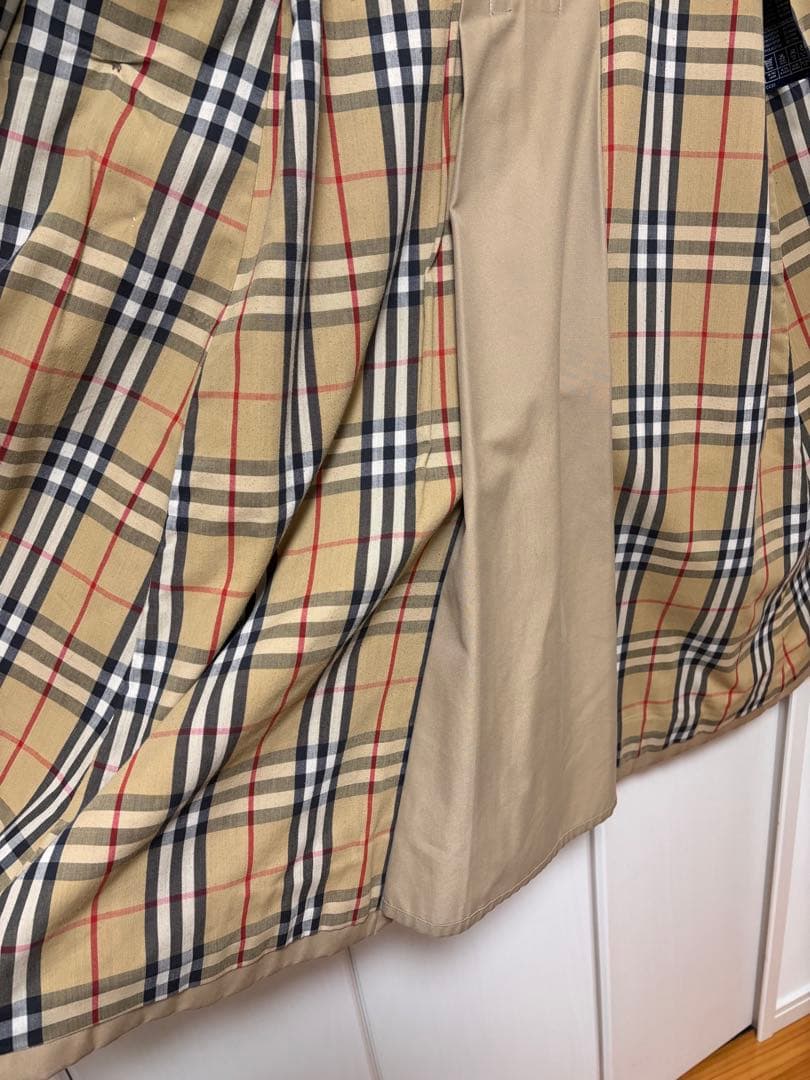 【美品】Burberry バーバリー　ロングトレンチコート
