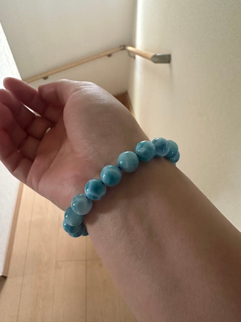 ラリマー　ブレスレット9mm