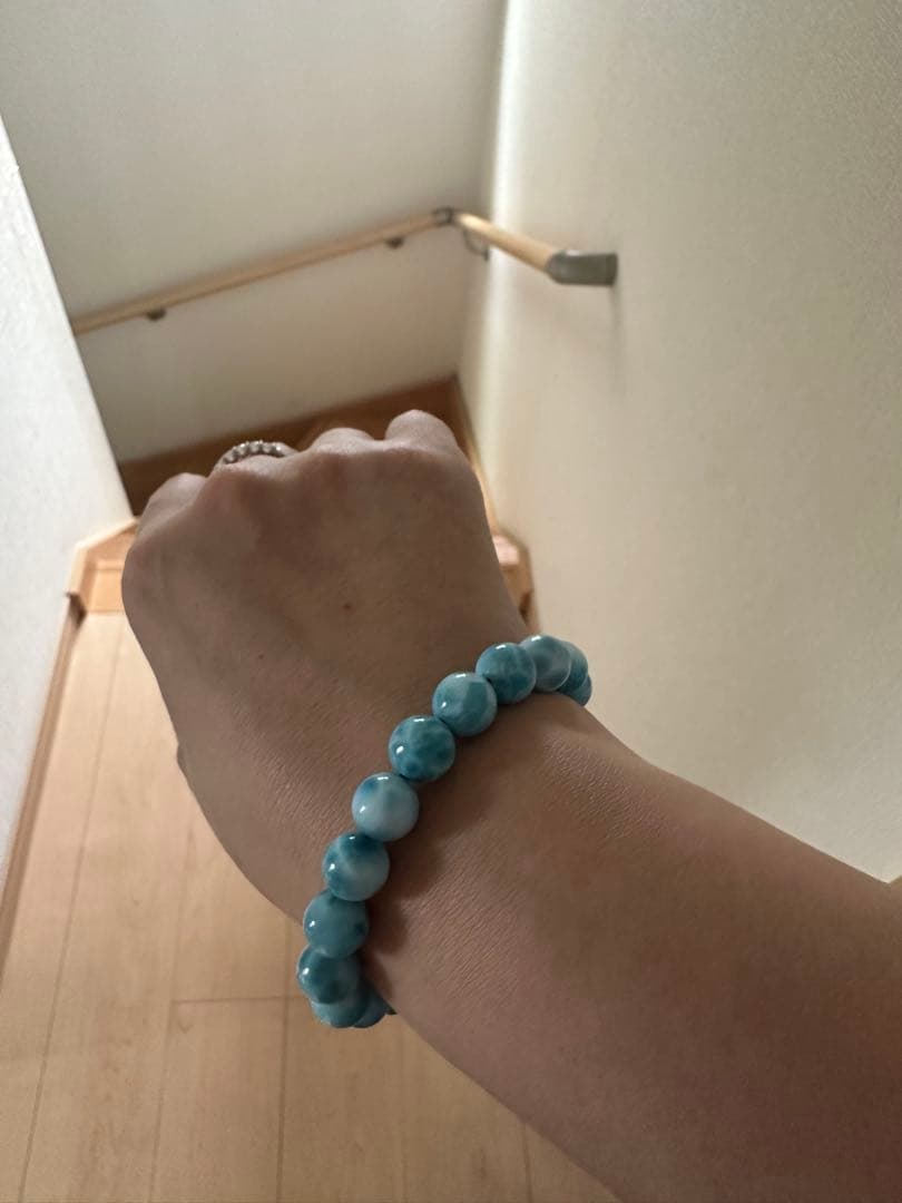 ラリマー　ブレスレット9mm