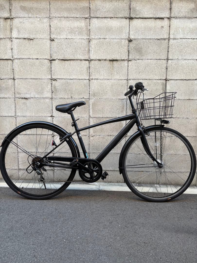 <美品>クロスバイク　BLACK