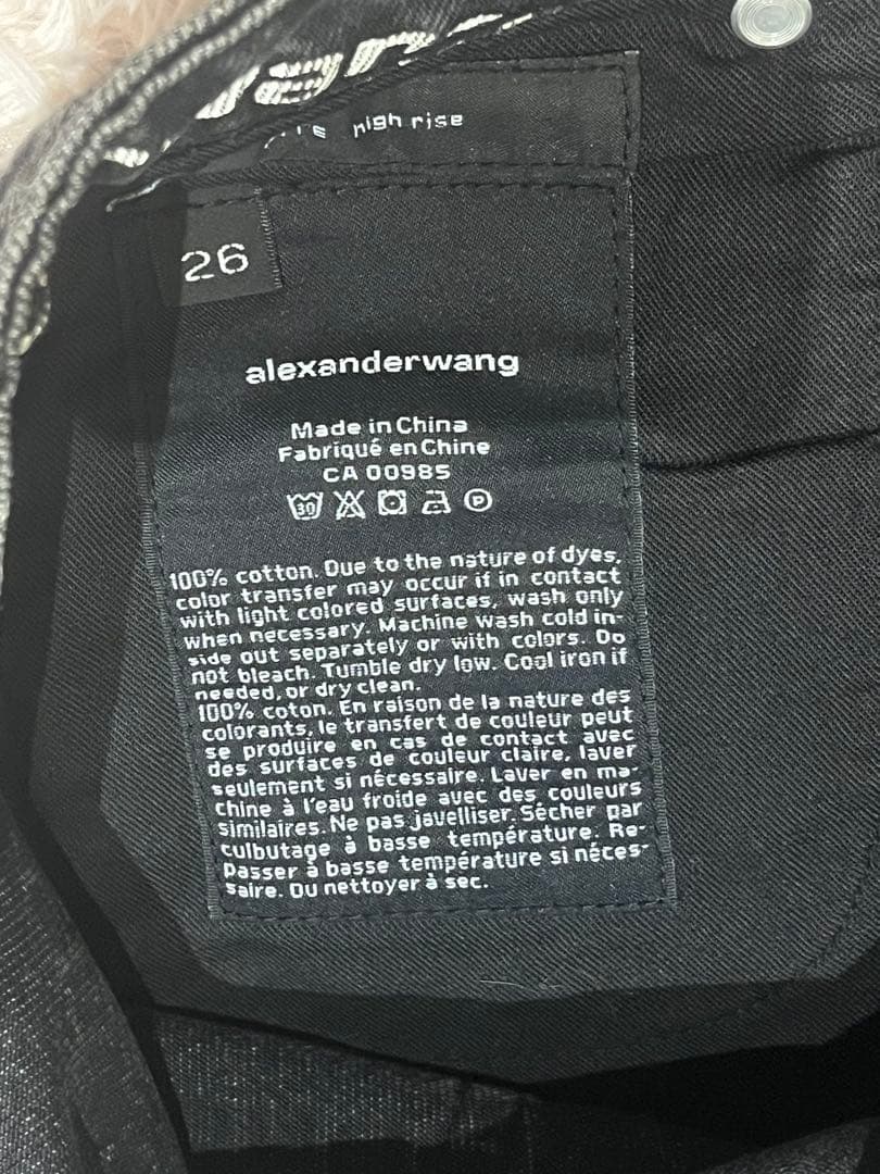 【正規品】Alexander Wang Bite デニムショートパンツ 26