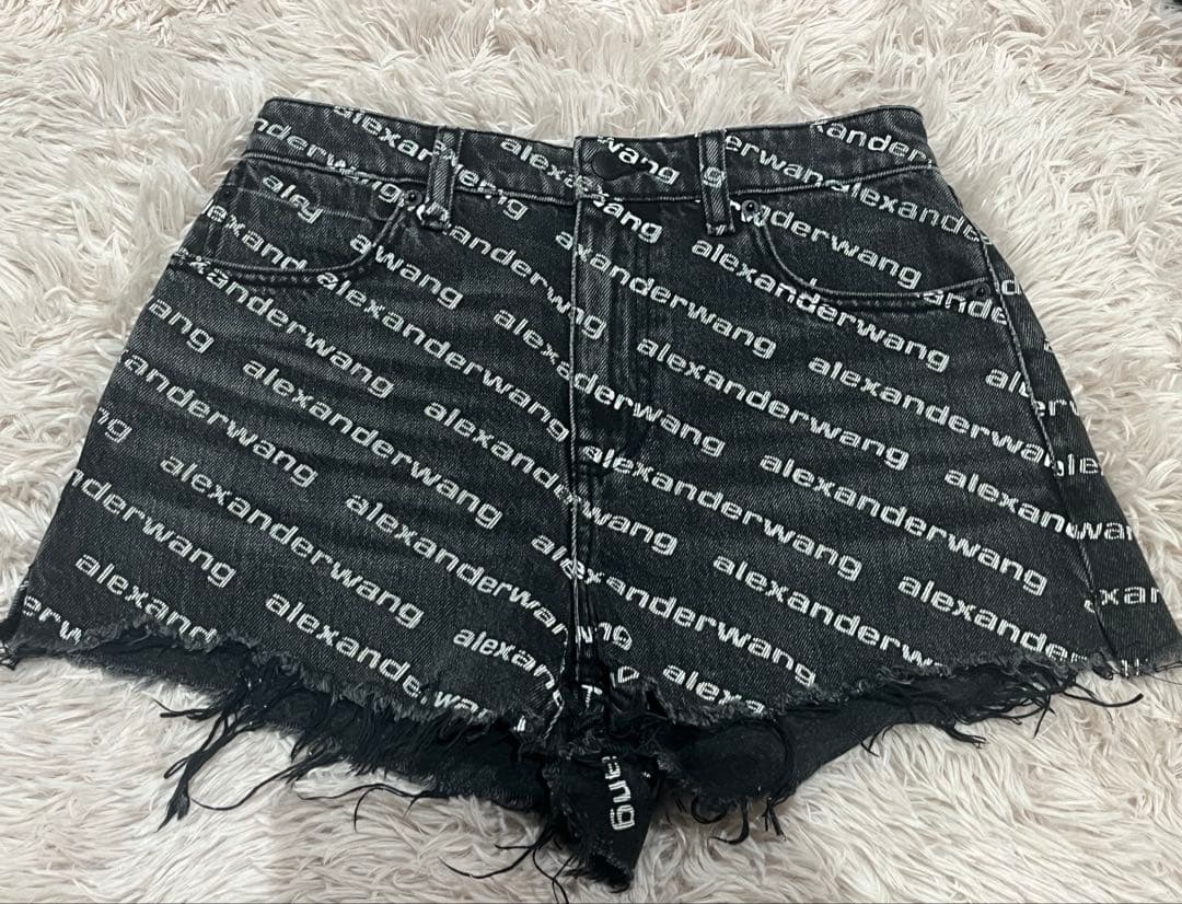 【正規品】Alexander Wang Bite デニムショートパンツ 26