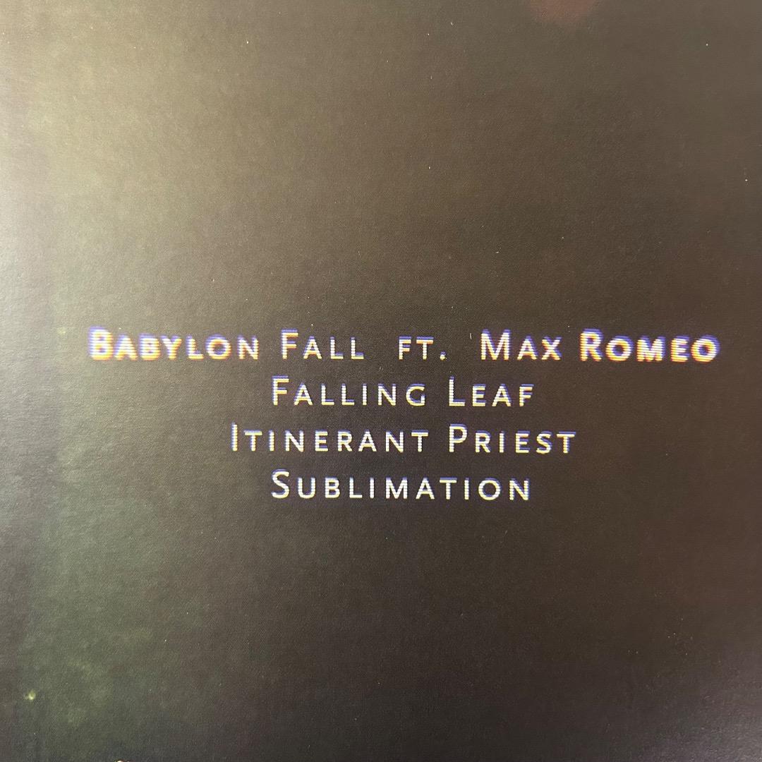 GOTH TRAD 　BABYLONFALL 2LP