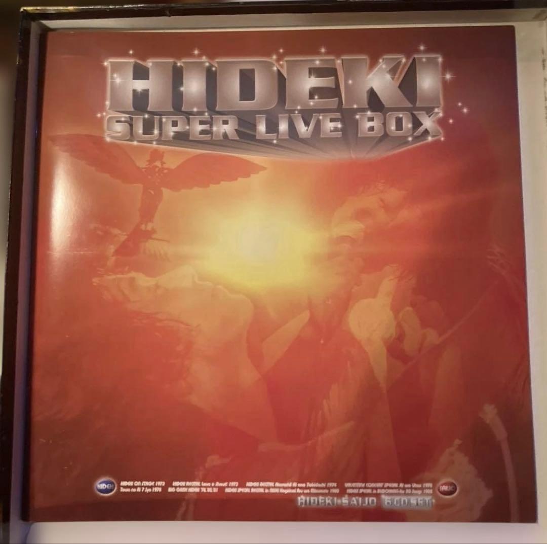 西城秀樹/HIDEKI SUPER LIVE BOX
