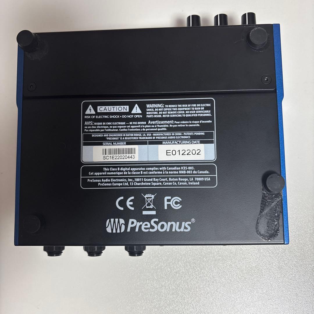 Presonus Studio 24c オーディオインターフェース