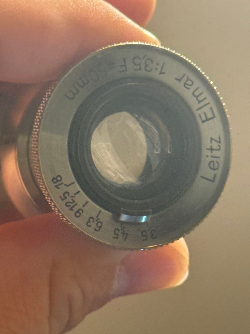 ニッケルエルマー 50mm f3.5 （Lマウント）